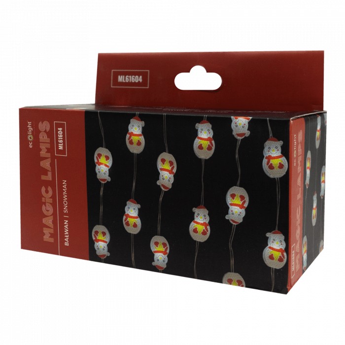 Mary’s | Lamp Magic Lights Snowman 50Led 5m
