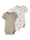 Name it | Body Uni Animal Jet Stream/Aluminum/Peyote Melange 3-pack