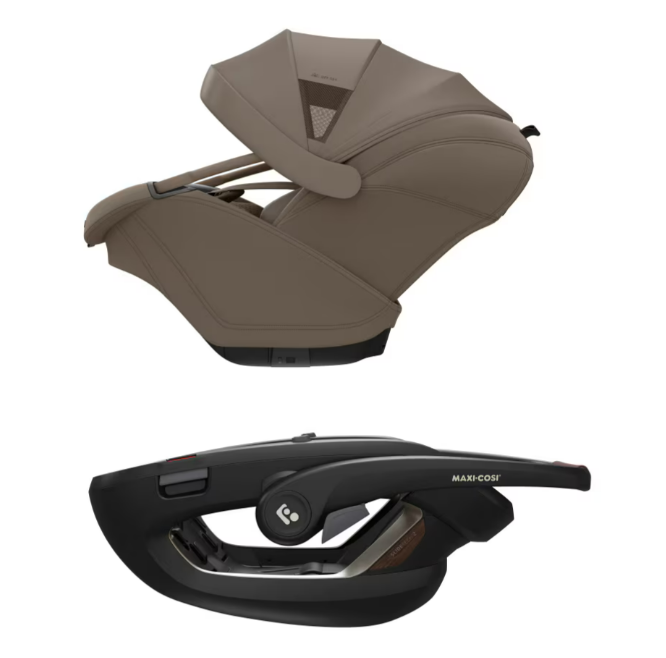 Maxi Cosi | Autostoel Coral Slide Pro Oak Truffle Gr 0+