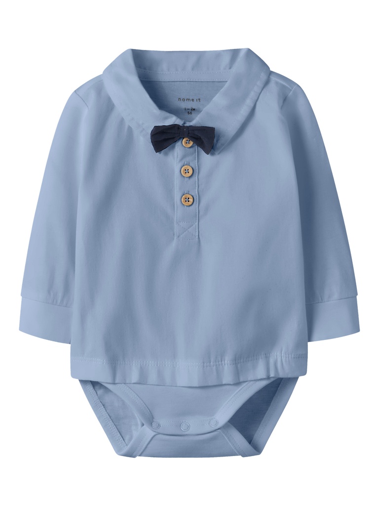 Name it | Body Boys Nbmnoller Longsleeve Blue Fog