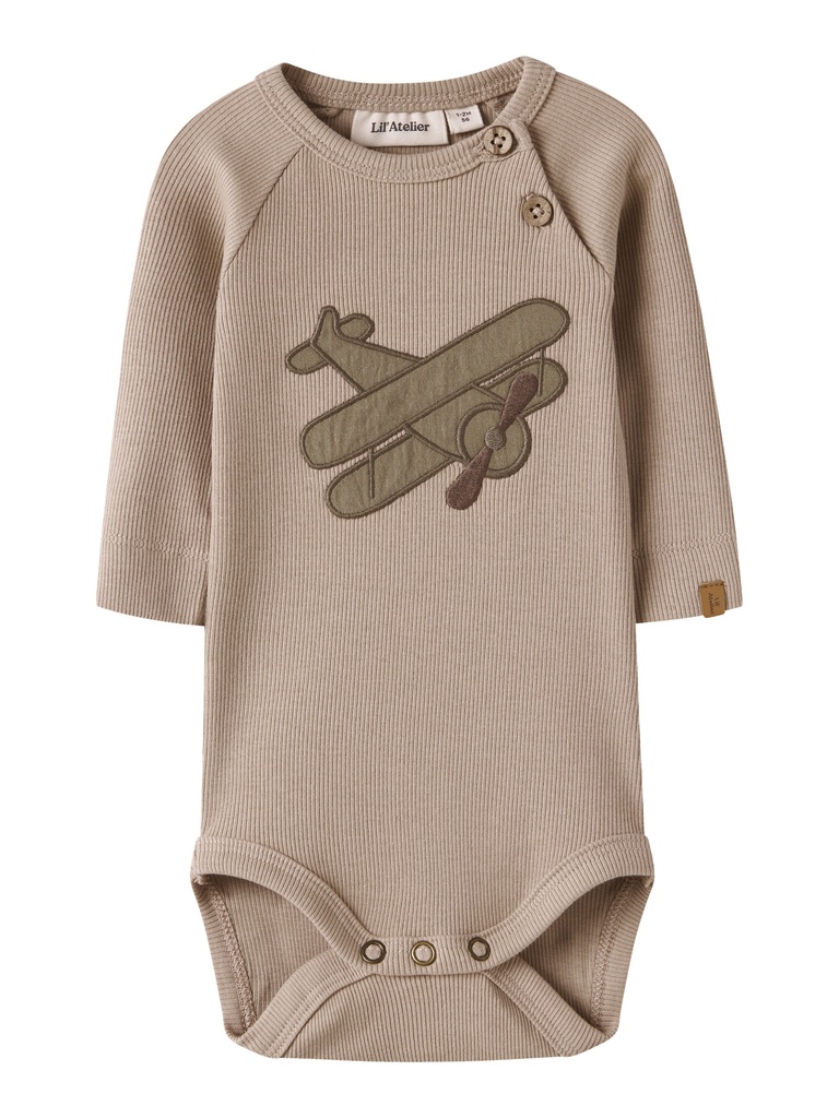 Lil'Atelier | Body Boys Nbmhalli Longsleeve Oxford Tan