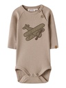 Lil'Atelier | Body Boys Nbmhalli Longsleeve Oxford Tan