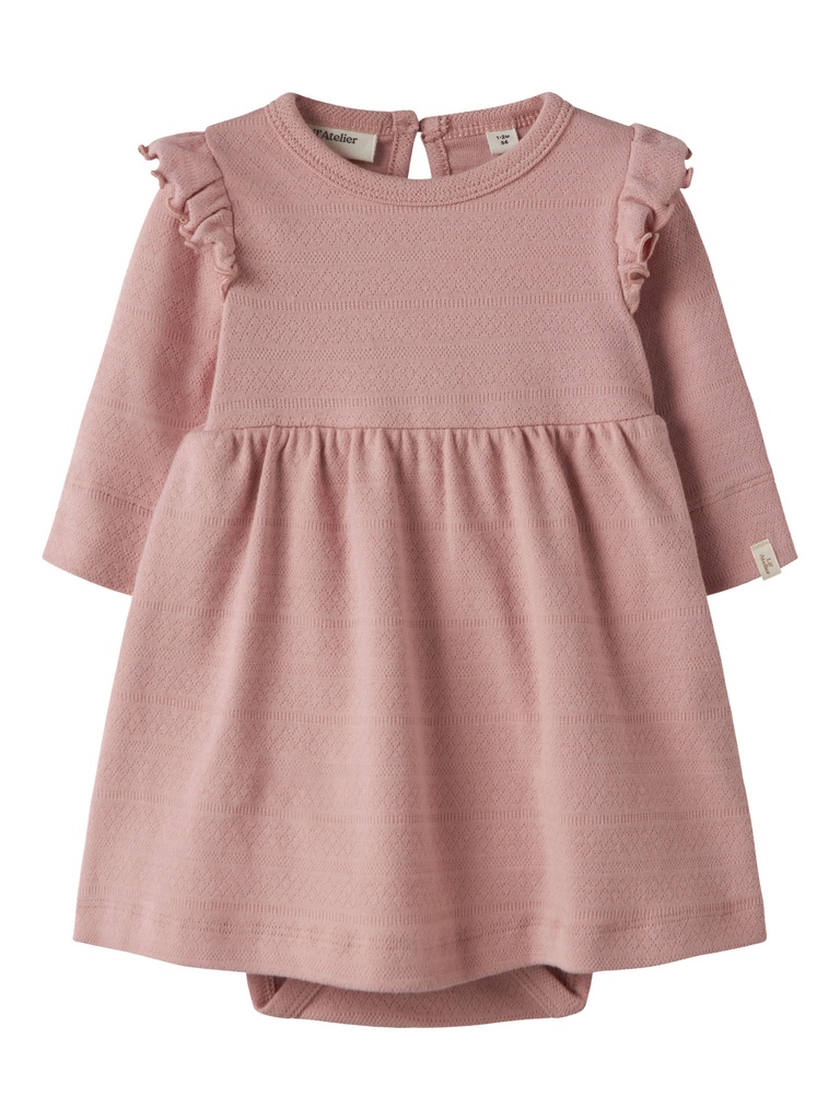 Lil'Atelier | Jurk Girls Nbfdimia Misty Rose