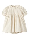 Lil'Atelier | Jurk Girls Nbfflores Coconut Milk