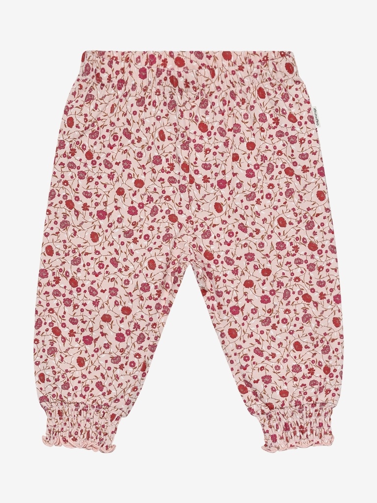 Minymo | Broek Girls Flower Peach Whip