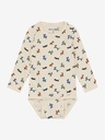 Minymo | Body Boys Longsleeve White Swan