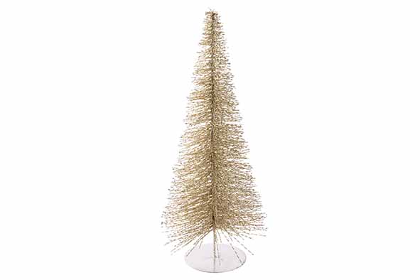 Cosy & Trendy | Beeld Kerstboom Twist Champagne H40cm (kopie)