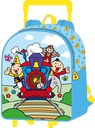 Bumba | Trolley Rugzak met Zijzakjes 3D 36x25x14cm