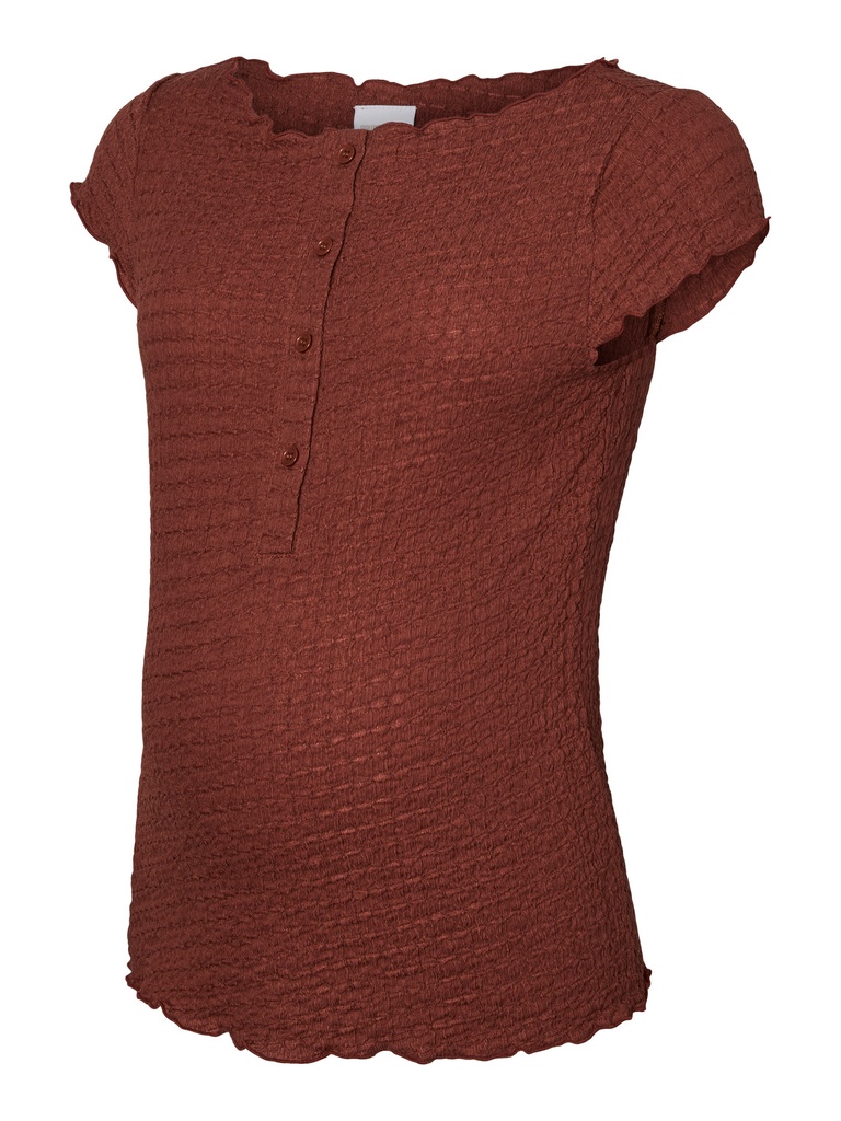 Mamalicious | Blouse Mladine Mahogany