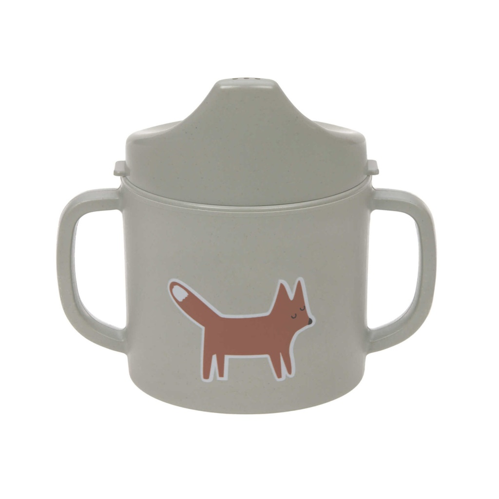 DRINKBEKER, Sippy Cup, Little Forest Fox, uni/print vos, Cellulose/ PP, handvatten, drinktuit, 1 stuk(s), 2021