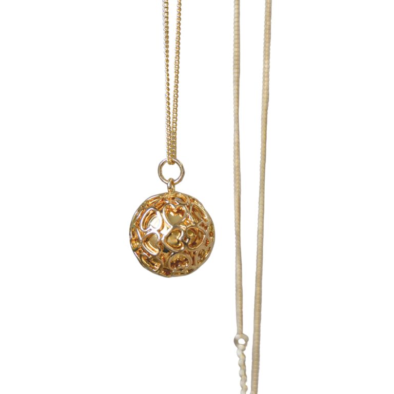 Bola | Zwangerschapsbelletje Heartcage Gold