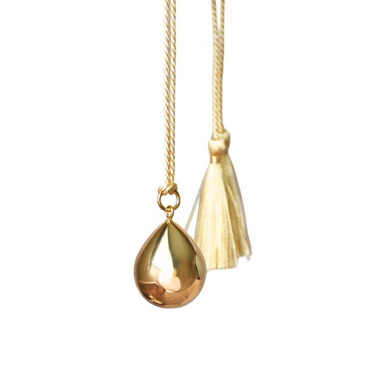 Bola | Zwangerschapsbelletje Satin Drop Gold