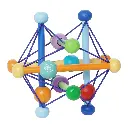 Manhattan Toy | Sensorisch Speelgoed Skwish Color Burst