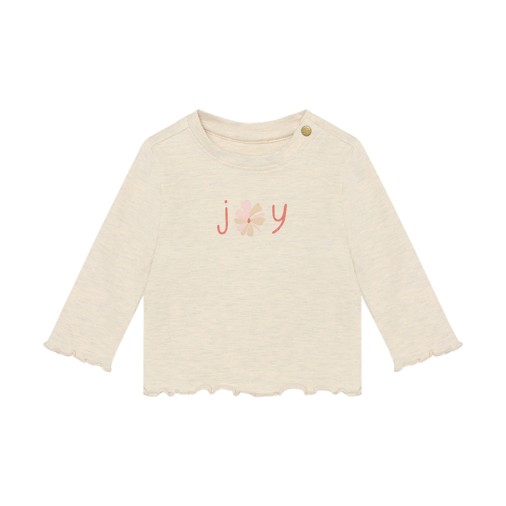 Noppies | T-shirt Girls Longsleeve Oatmeal Melange