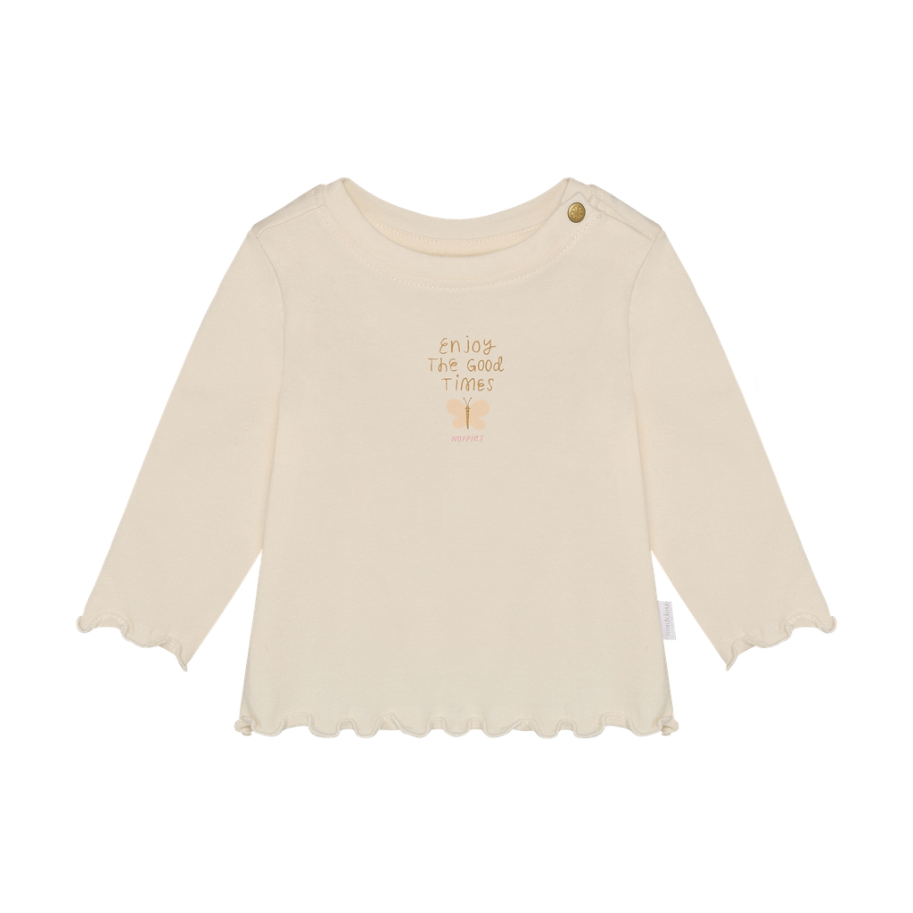 Noppies | T-shirt Girls Longsleeve Egret