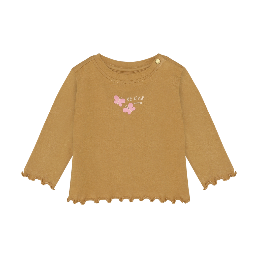 Noppies | T-shirt Girls Longsleeve Prairie Sand