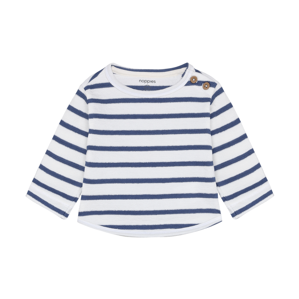 Noppies | T-shirt Boys Longsleeve Gray Blue