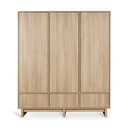 Quax | Kast Kyo 3-deurs Honey Ash  