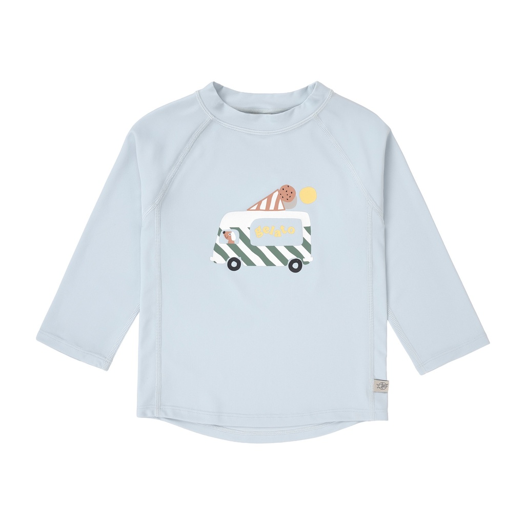 Laessig | Zwemshirt Longsleeve Rashguard Ice Cream Truck Illusion Blue