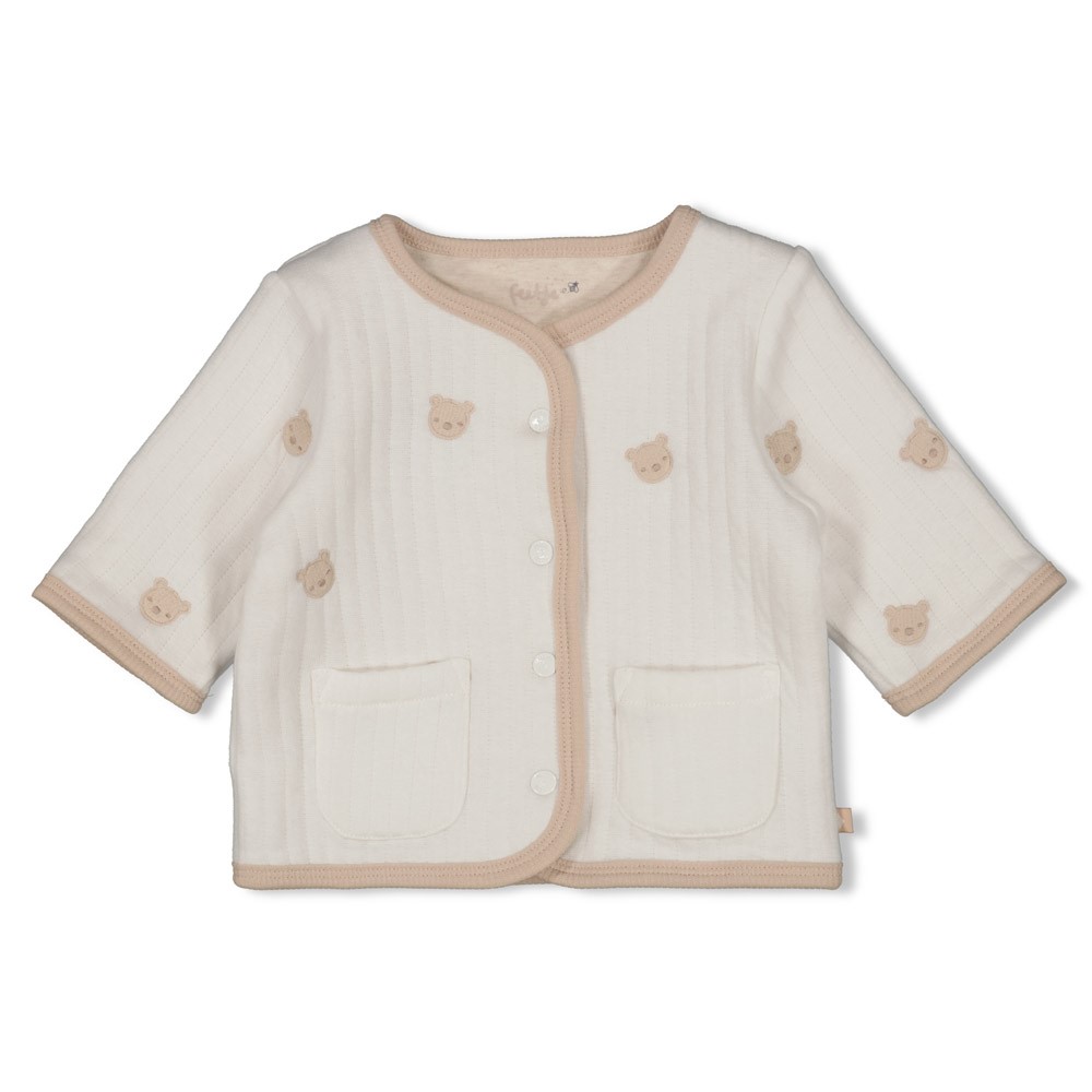 Feetje | Vest Uni Honey Bear Off White