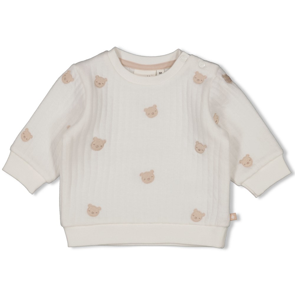 Feetje | Sweater Uni Honey Bear Off White