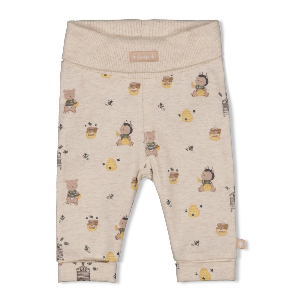 Feetje | Broek Uni Honey Bear Off White Melange