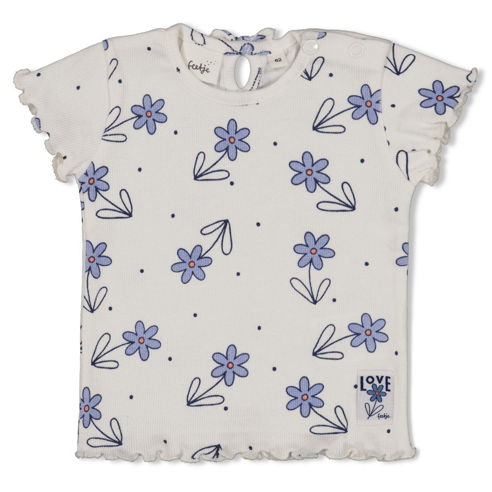 Feetje | T-shirt Girls Summer Denims Off White
