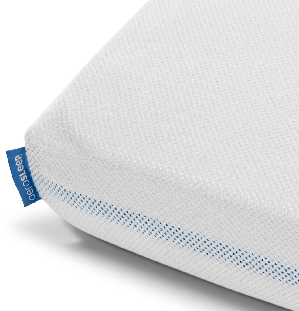 Aerosleep | Hoeslaken vr Wieg White 50x90cm