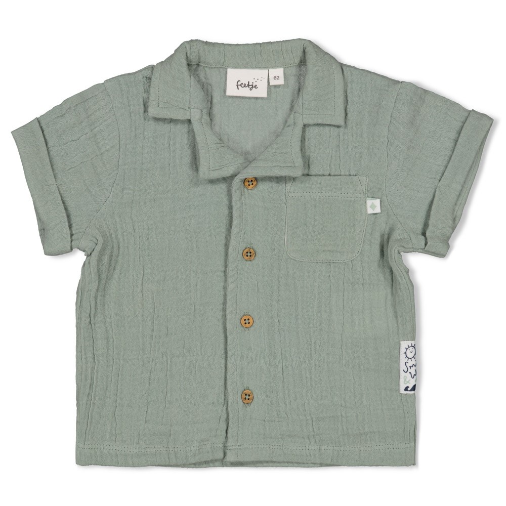 Feetje | Hemd Boys Summer Woven Seagreen