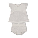 Feetje | Outfit Girls Summer Woven White 2-delig