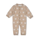 Feetje | Kruippak Uni The Knits Sand Melange
