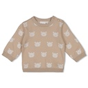 Feetje | Sweater Uni The Knits Sand Melange