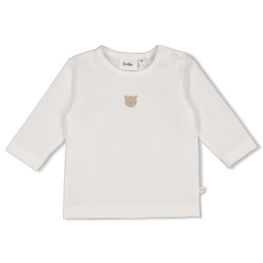 Feetje | T-shirt Uni The Knits Longsleeve Off White
