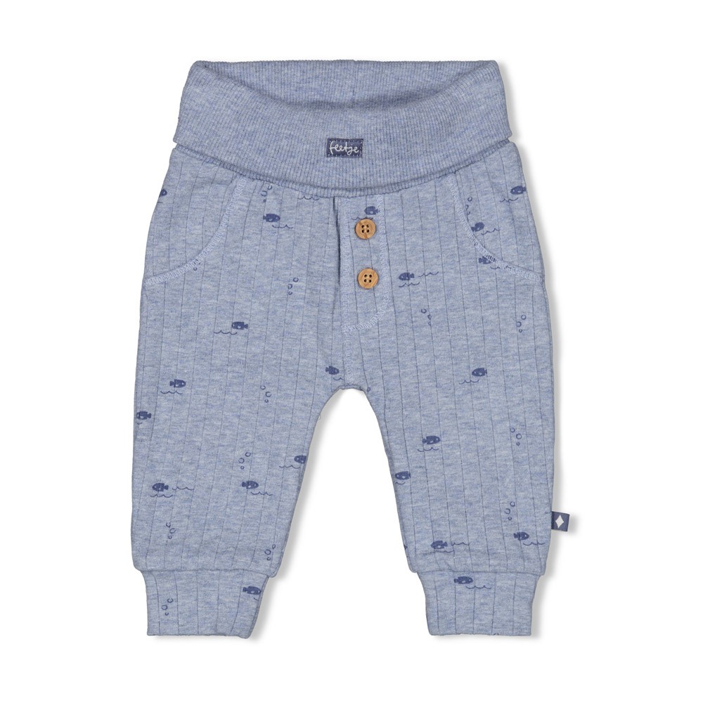 Feetje | Broek Boys Blue Ocean Blue Melange