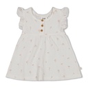 Feetje | Jurk Girls Delicate Flower Off White