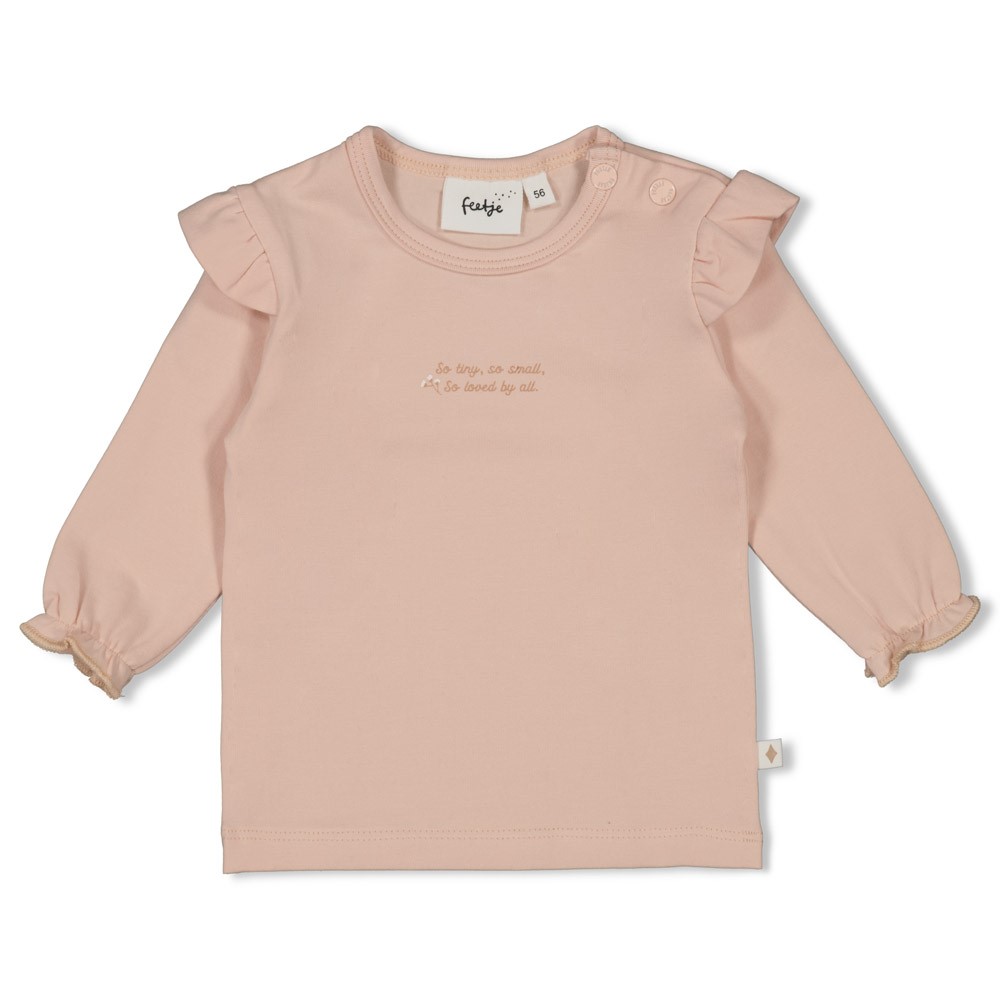 Feetje | T-shirt Girls Delicate Flower Longsleeve Light Pink