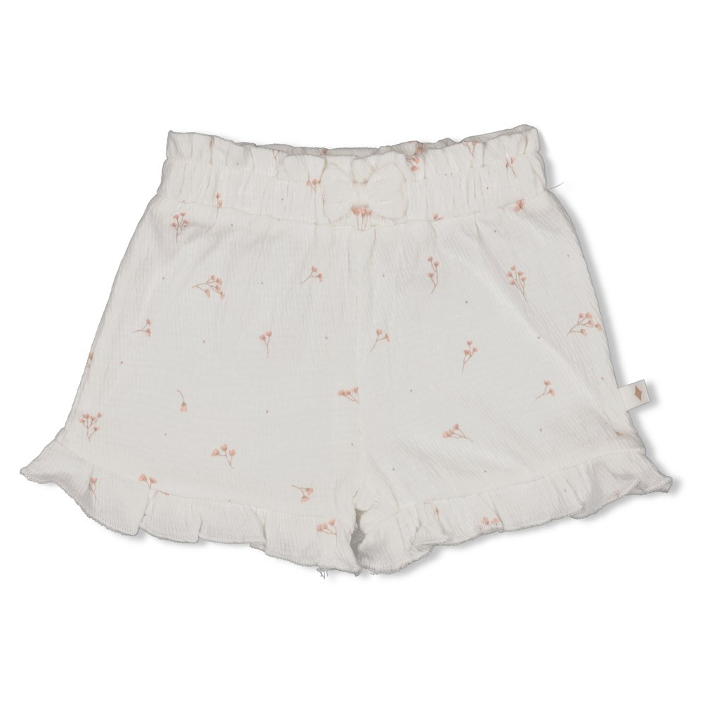 Feetje | Short Girls Delicate Flower Off White