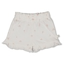 Feetje | Short Girls Delicate Flower Off White
