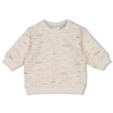 Feetje | Sweater Boys You Croc My World Off White Melange
