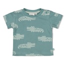 Feetje | T-shirt Boys You Croc My World Seagreen