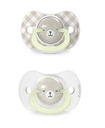 Suavinex | Fopspeen Night & Day Wild & Free Siliconen SXPRO Grijs 0-6M 2-pack