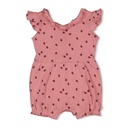 Feetje | Kruippak Girls Ladybug Pink