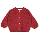 Feetje | Vest Girls Ladybug Berry