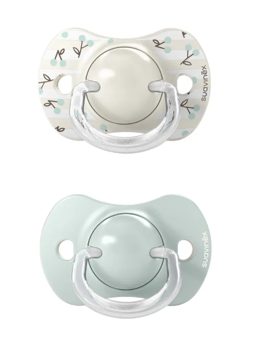 Suavinex | Fopspeen Birdies SXPRO Siliconen Groen 0/6m 2-pack 