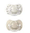 Suavinex | Fopspeen Birdies SXPRO Siliconen Beige 0/6m 2-pack 