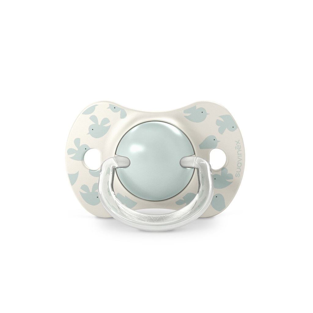 Suavinex | Fopspeen Birdies Siliconen SXPRO Groen 6-18M 2-pack