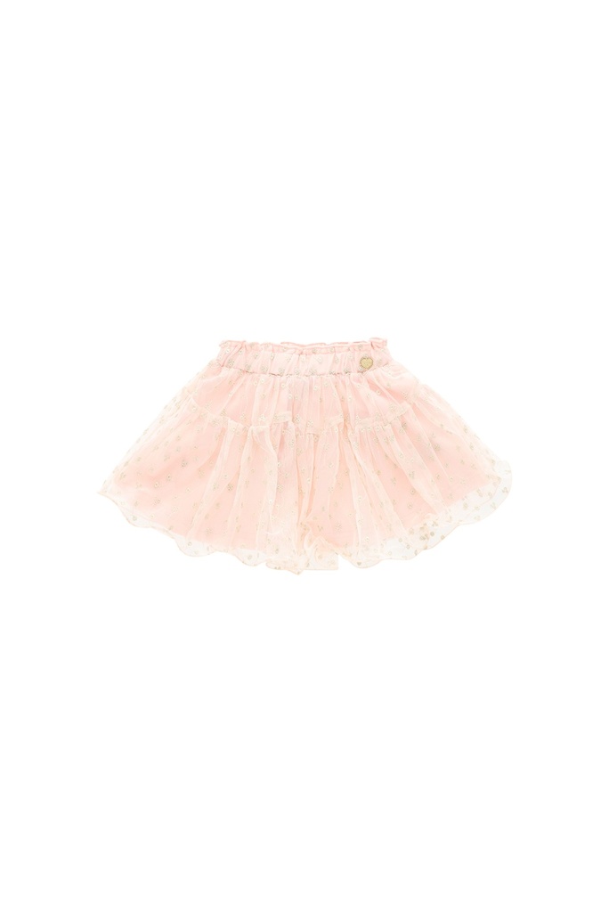 Le Chic | Rok Girls Tracey Lurex Embro Pink Symphony  