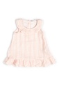 Bamboom | Jurk Girls Mouwloos Stripe Pink