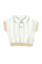 Bamboom | T-shirt Boys Stripe White/Blue
