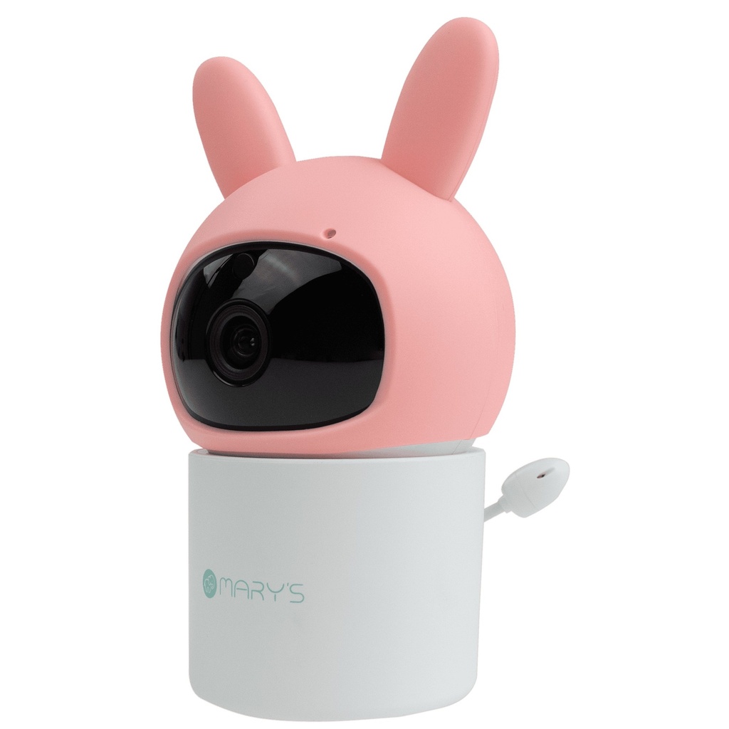 Mary’s | Camera Wifi Baby Monitor Draaibaar Pink Rabbit